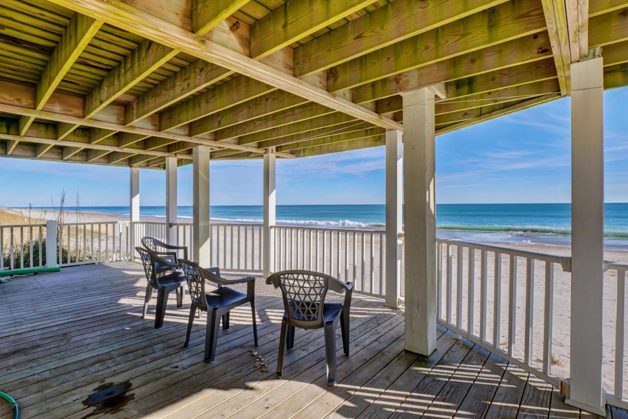 4194 Island Drive - Oceanfront, Community Pool Villa North Topsail Beach Bagian luar foto