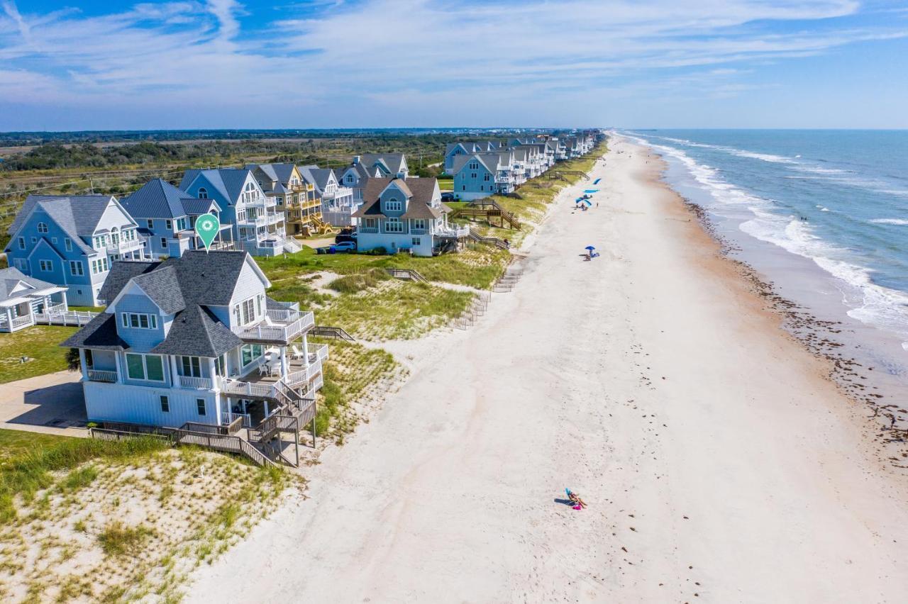 4194 Island Drive - Oceanfront, Community Pool Villa North Topsail Beach Bagian luar foto
