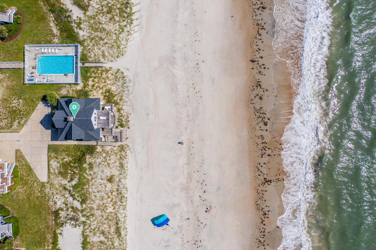 4194 Island Drive - Oceanfront, Community Pool Villa North Topsail Beach Bagian luar foto