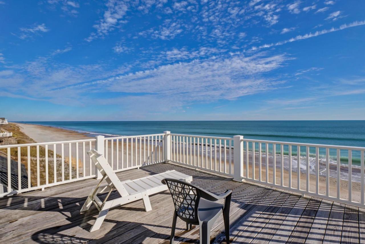 4194 Island Drive - Oceanfront, Community Pool Villa North Topsail Beach Bagian luar foto