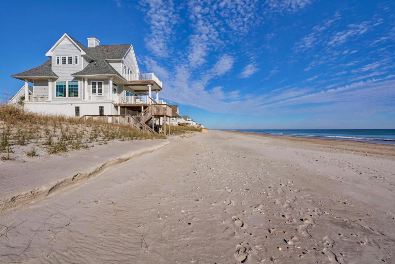 4194 Island Drive - Oceanfront, Community Pool Villa North Topsail Beach Bagian luar foto