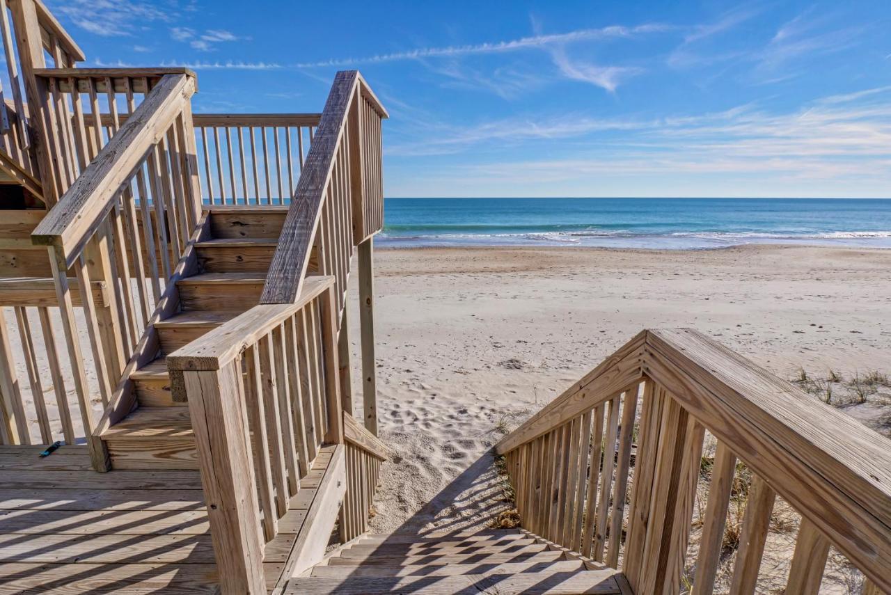 4194 Island Drive - Oceanfront, Community Pool Villa North Topsail Beach Bagian luar foto