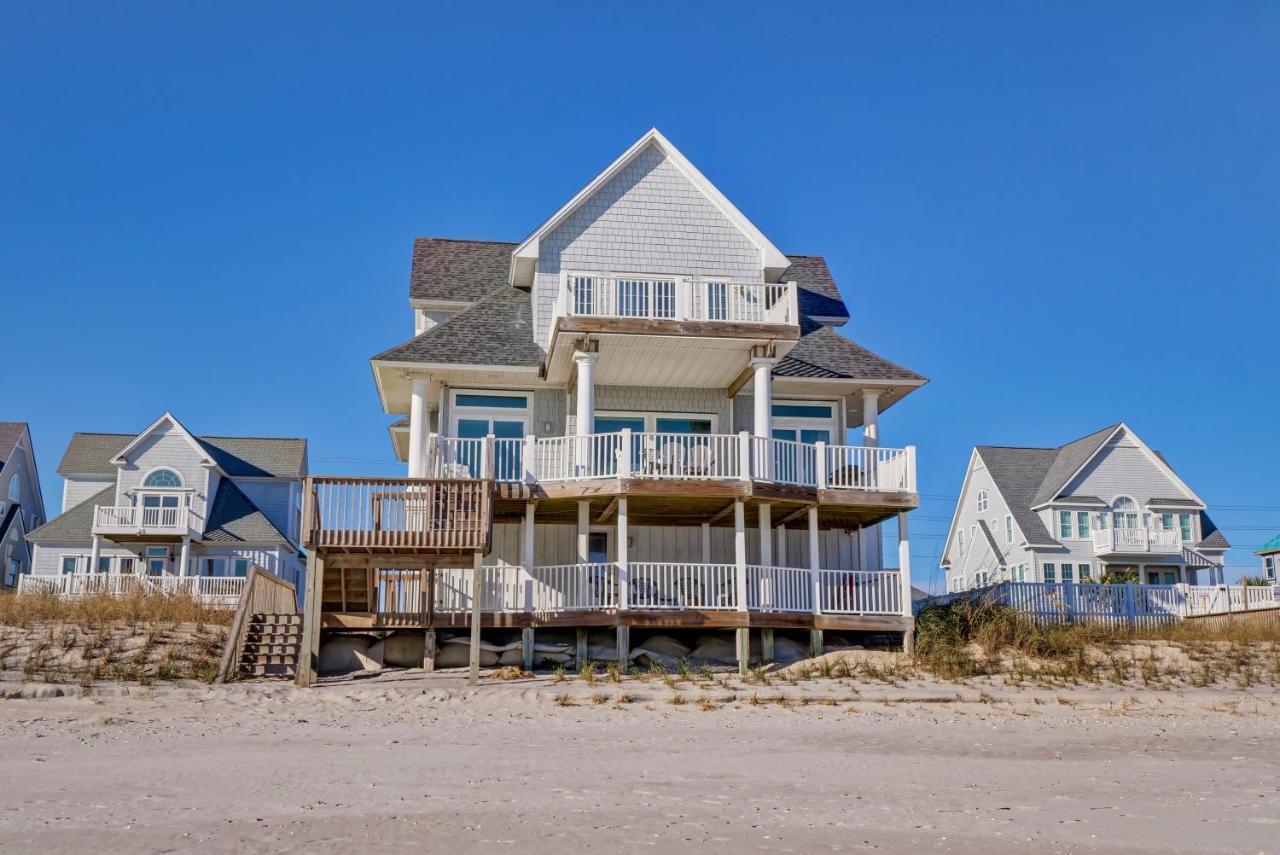 4194 Island Drive - Oceanfront, Community Pool Villa North Topsail Beach Bagian luar foto