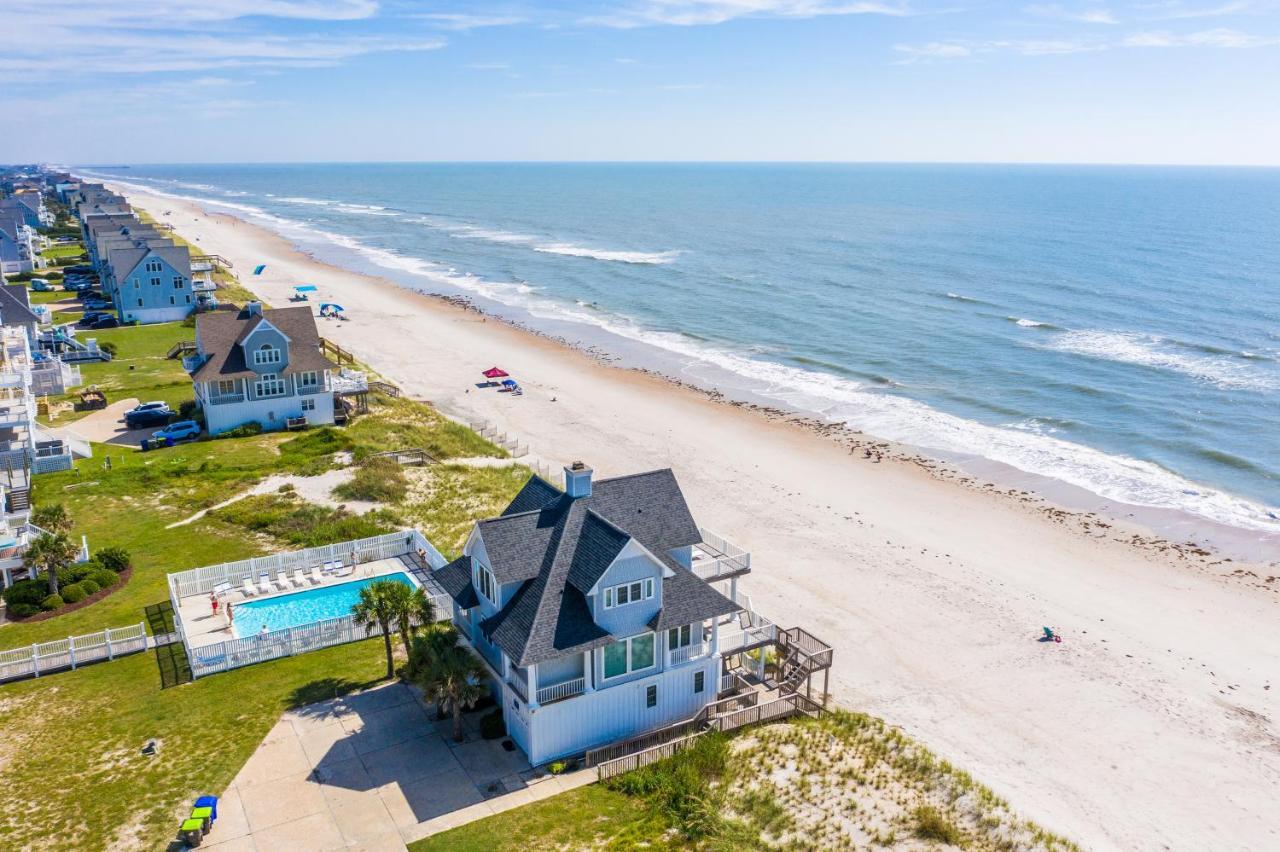 4194 Island Drive - Oceanfront, Community Pool Villa North Topsail Beach Bagian luar foto